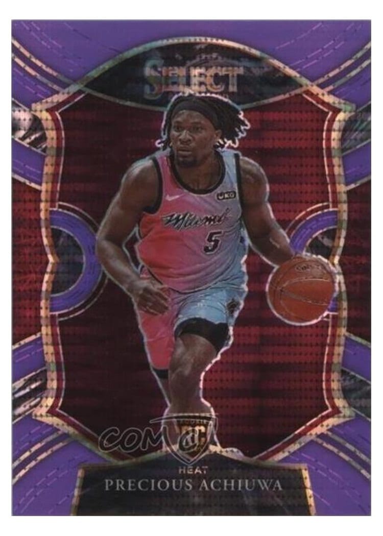 2020-21 Panini Select Base Set Precious Achiuwa #80 card