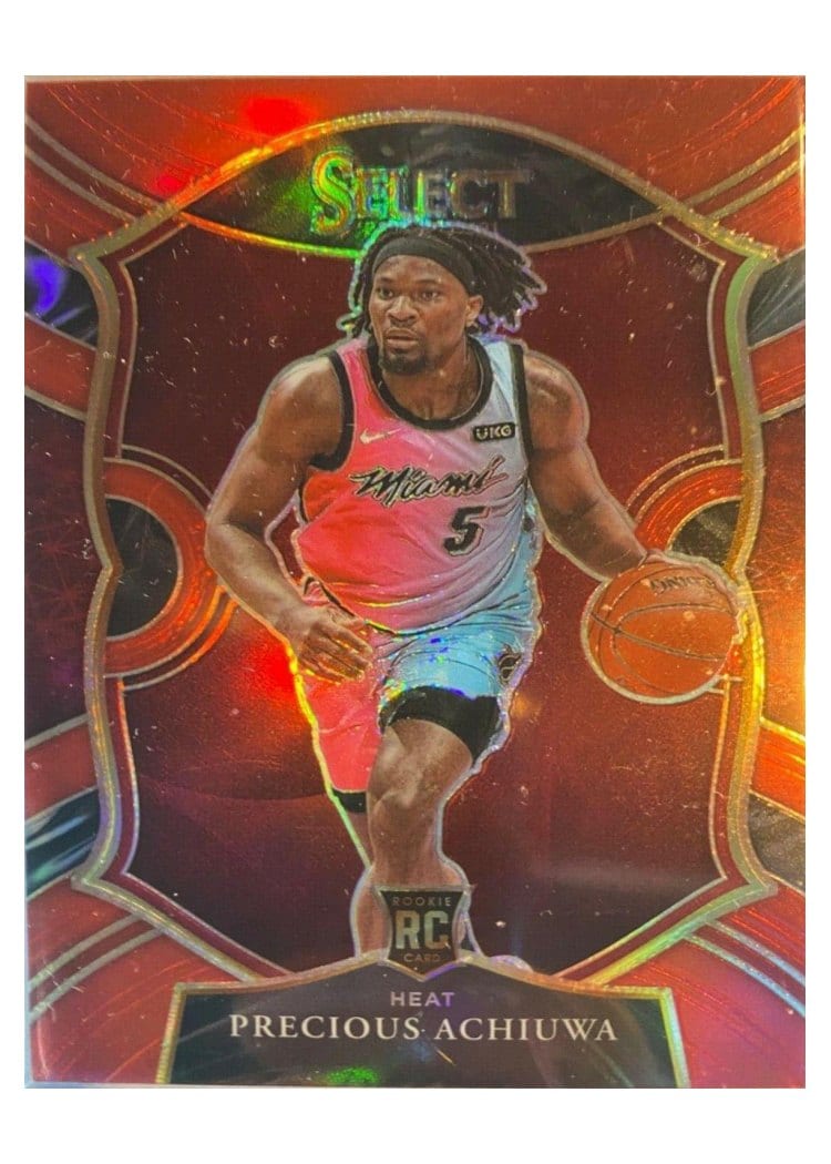 2020-21 Panini Select Base Set Precious Achiuwa #80 card