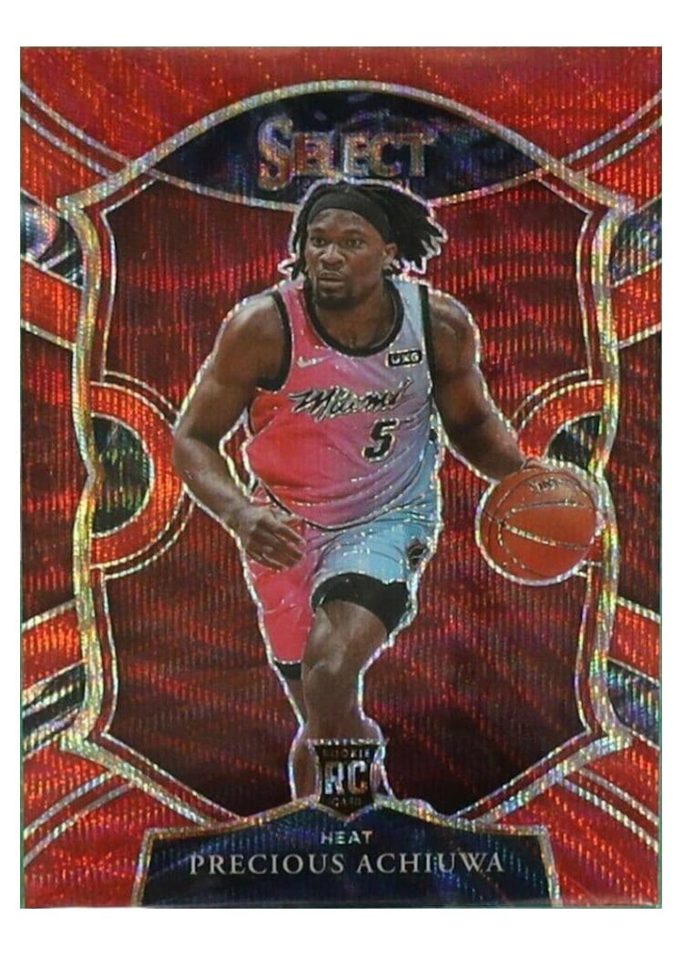 2020-21 Panini Select Base Set Precious Achiuwa #80 card