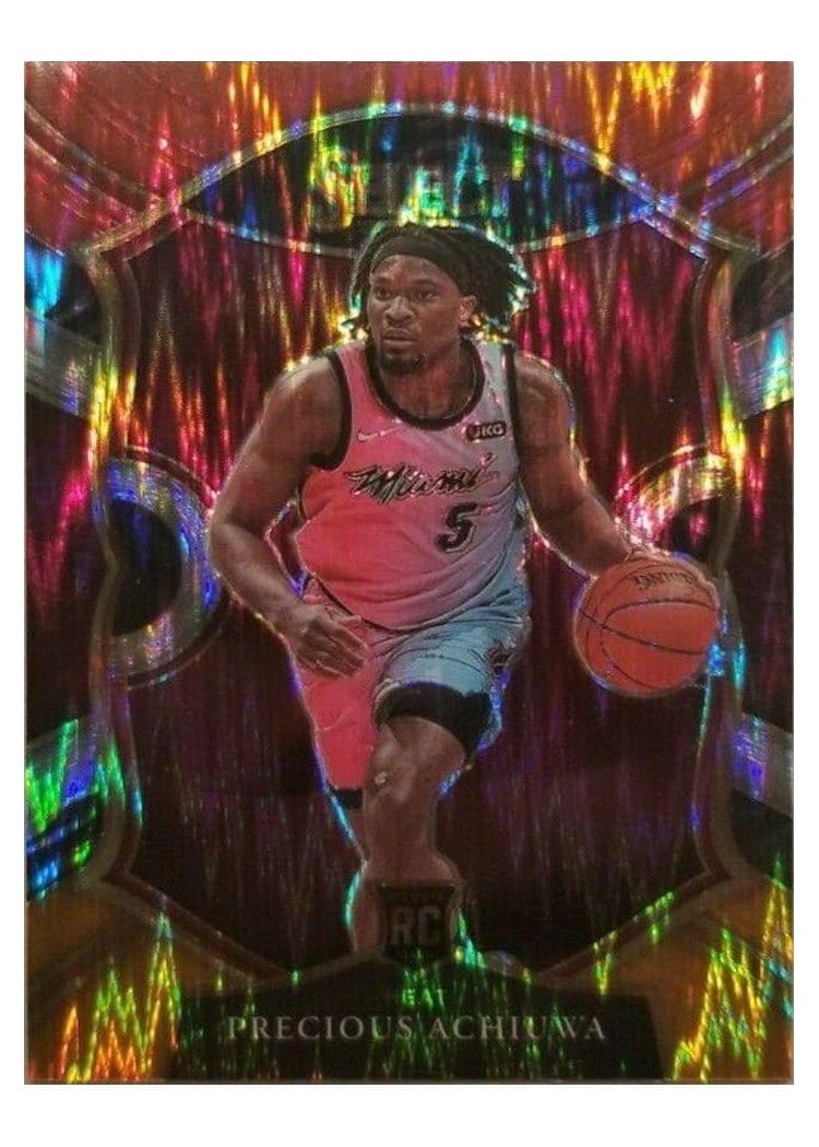 2020-21 Panini Select Base Set Precious Achiuwa #80 card