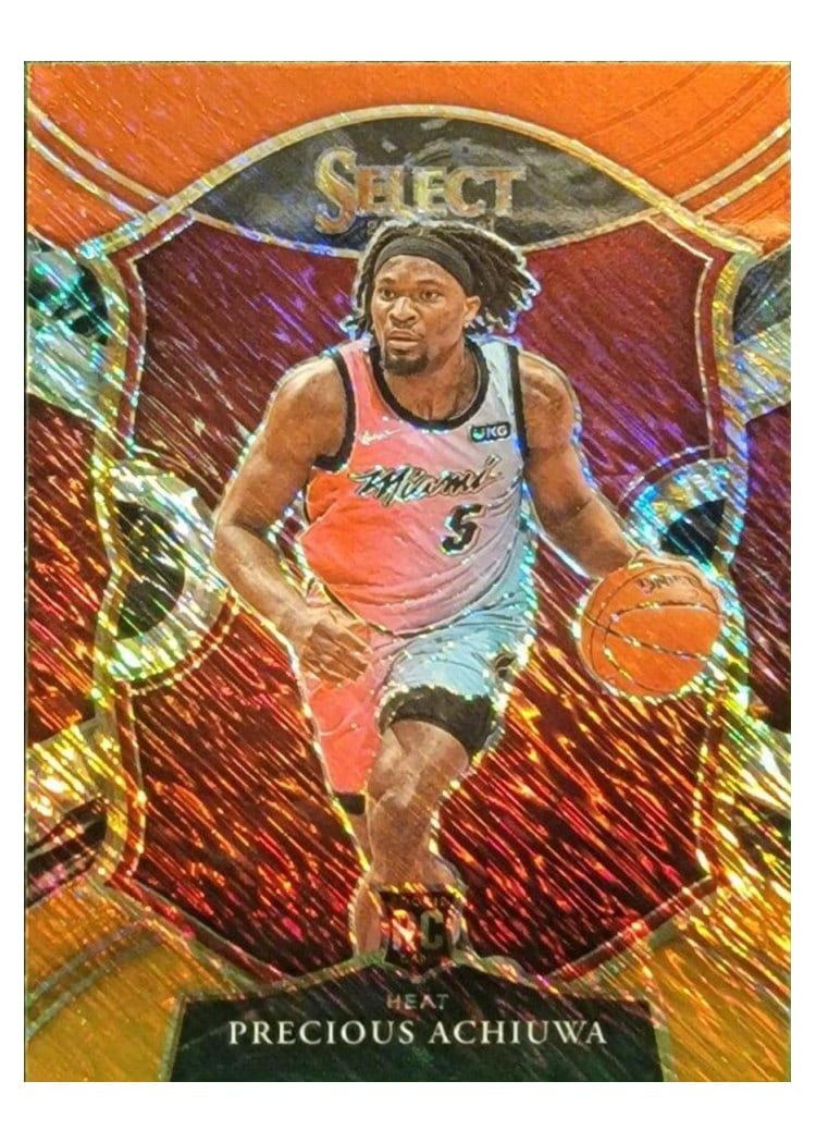 2020-21 Panini Select Base Set Precious Achiuwa #80 card