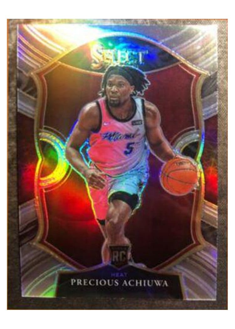 2020-21 Panini Select Base Set Precious Achiuwa #80 card