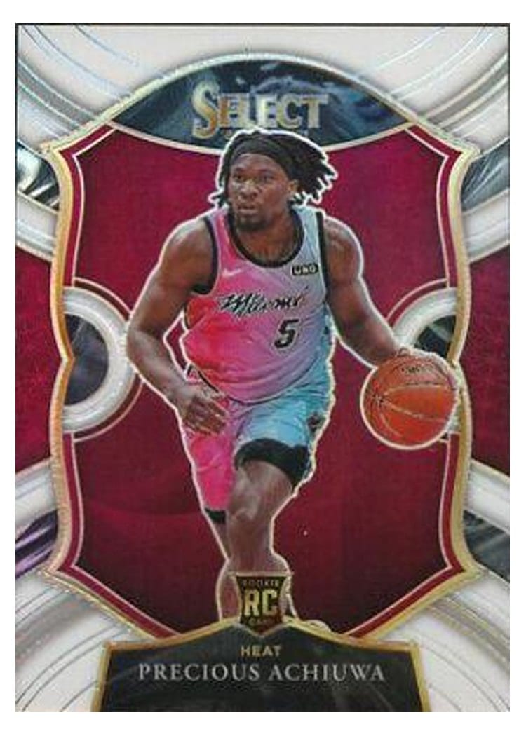2020-21 Panini Select Base Set Precious Achiuwa #80 card