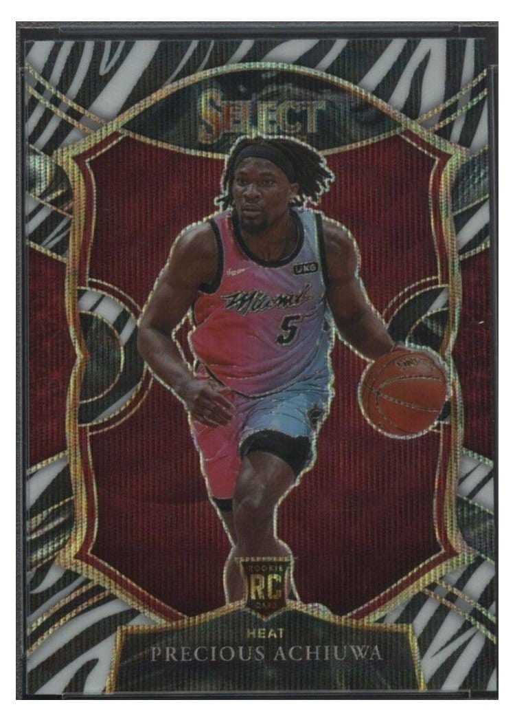2020-21 Panini Select Base Set Precious Achiuwa #80 card