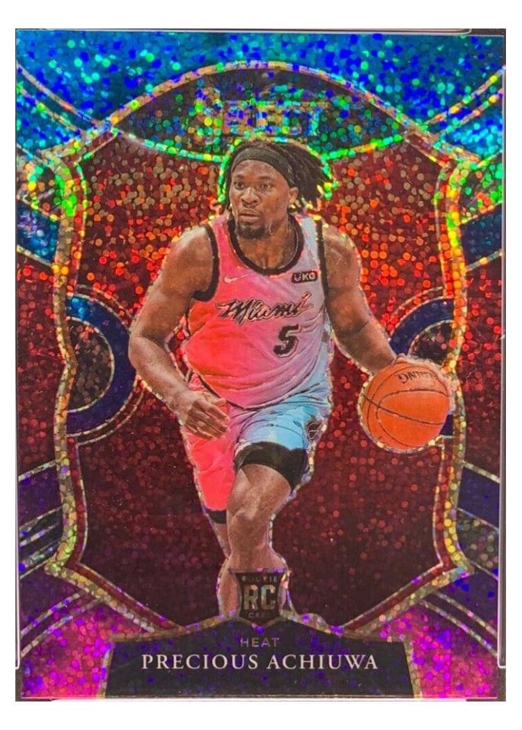 2020-21 Panini Select Base Set Precious Achiuwa #80 card