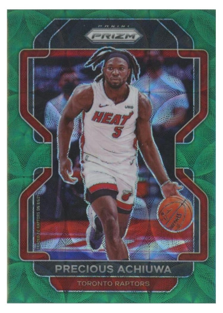 2021-22 Panini Prizm Base Set Precious Achiuwa #39 card