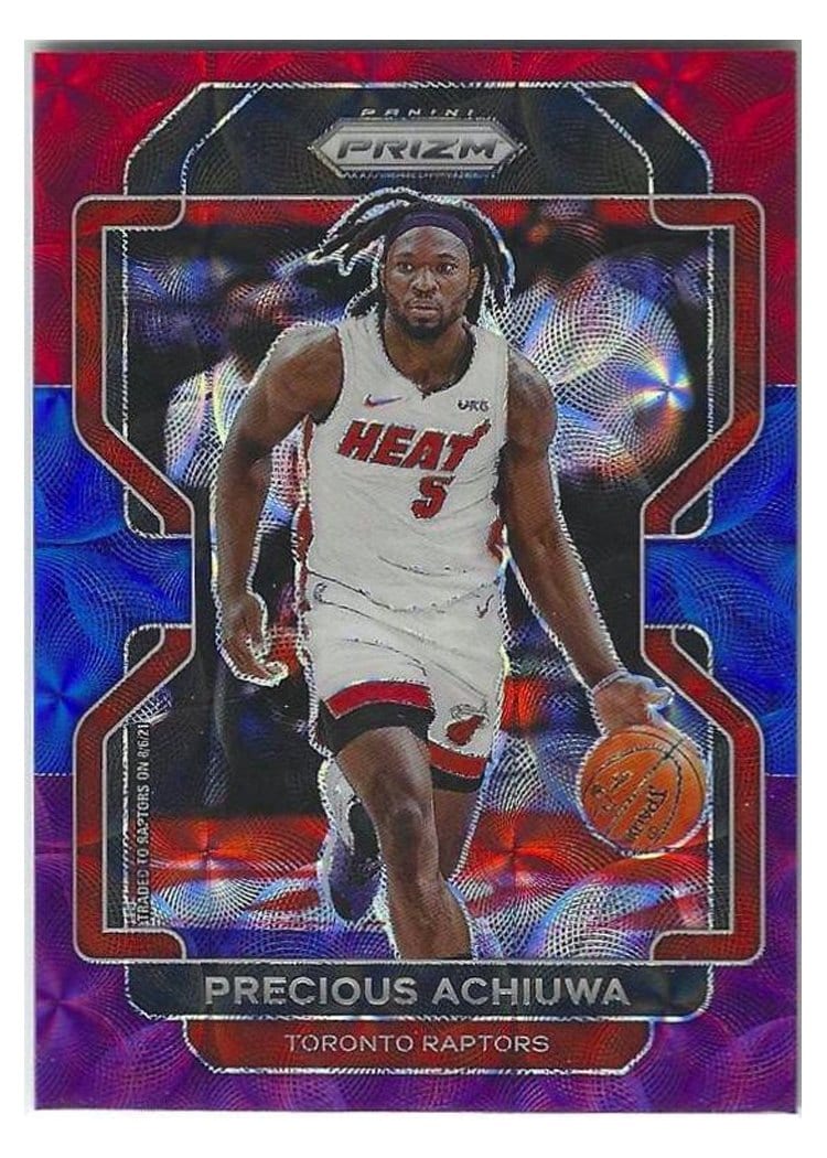 2021-22 Panini Prizm Base Set Precious Achiuwa #39 card