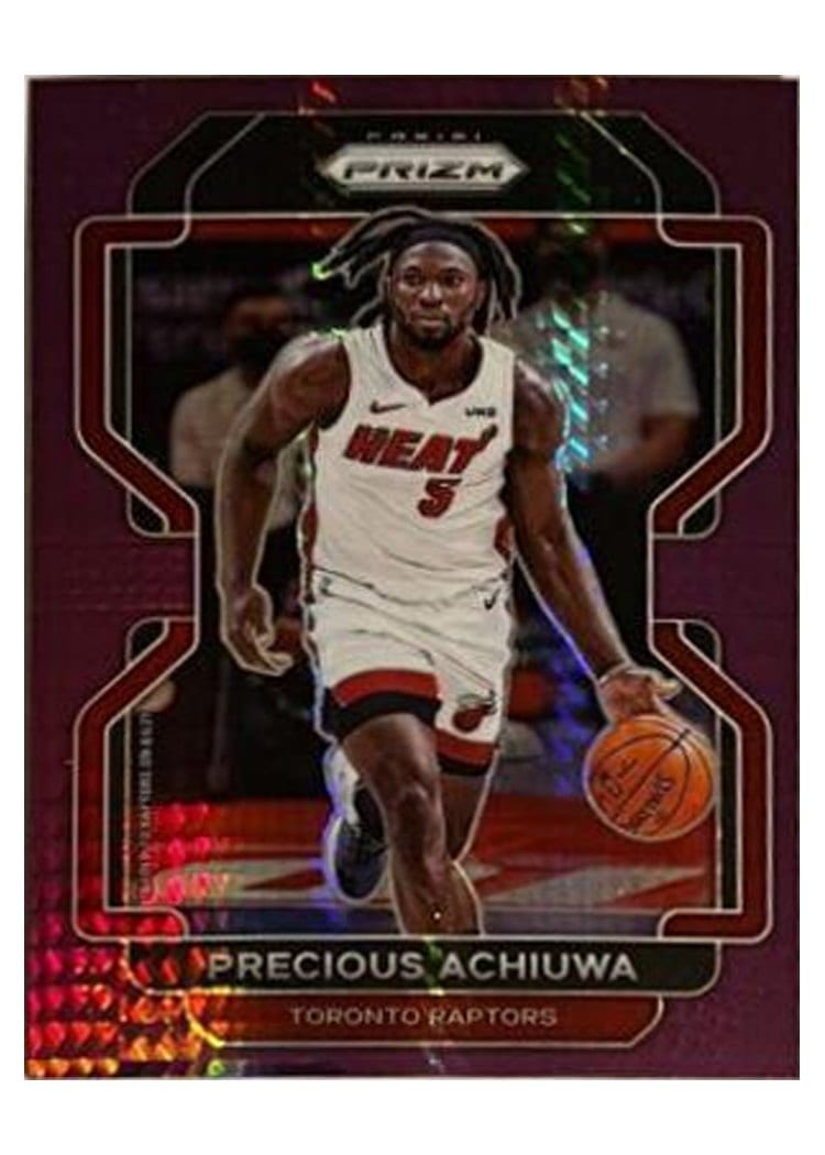 2021-22 Panini Prizm Base Set Precious Achiuwa #39 card