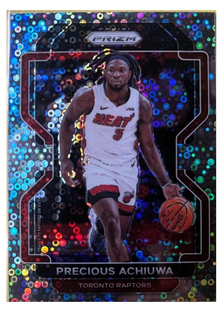 2021-22 Panini Prizm Base Set Precious Achiuwa #39 card