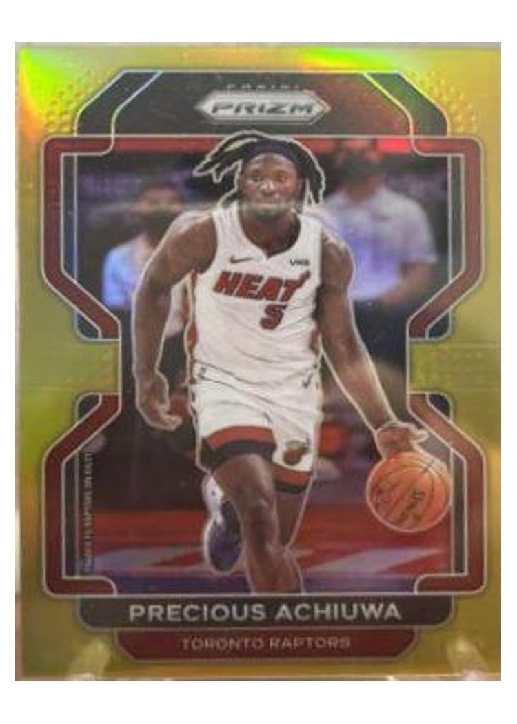 2021-22 Panini Prizm Base Set Precious Achiuwa #39 card