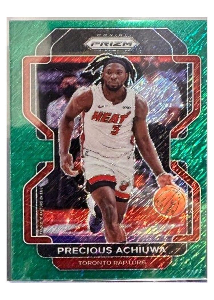 2021-22 Panini Prizm Base Set Precious Achiuwa #39 card