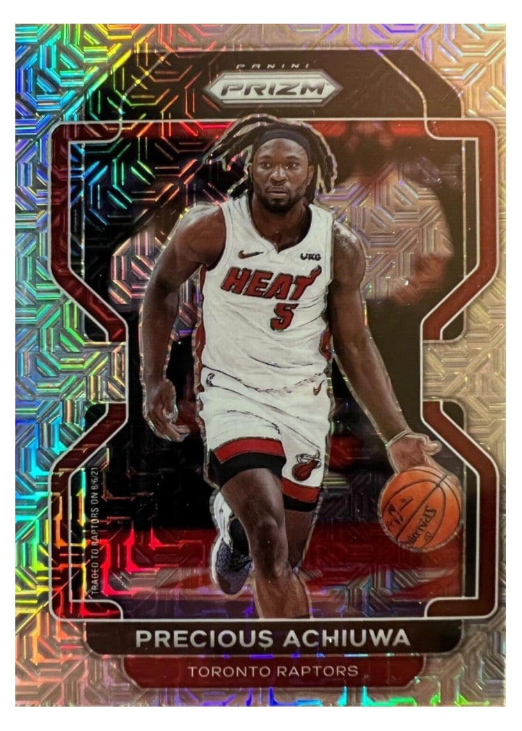 2021-22 Panini Prizm Base Set Precious Achiuwa #39 card