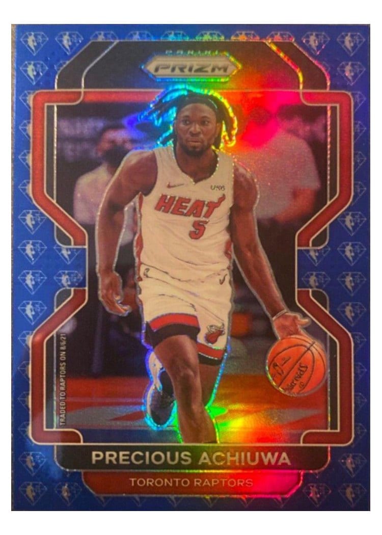 2021-22 Panini Prizm Base Set Precious Achiuwa #39 card