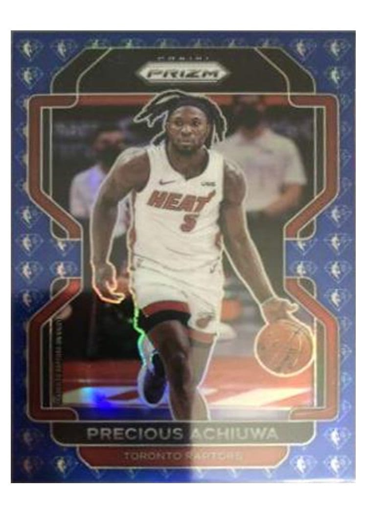 2021-22 Panini Prizm Base Set Precious Achiuwa #39 card