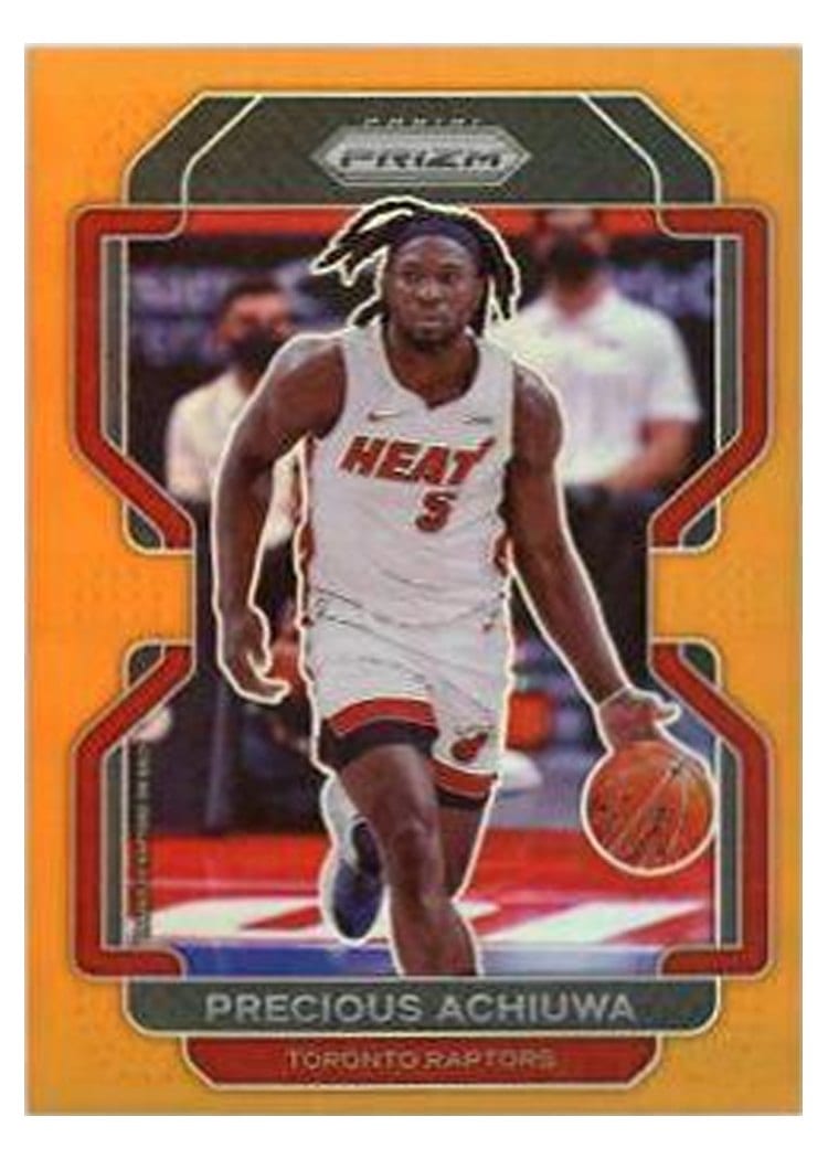 2021-22 Panini Prizm Base Set Precious Achiuwa #39 card