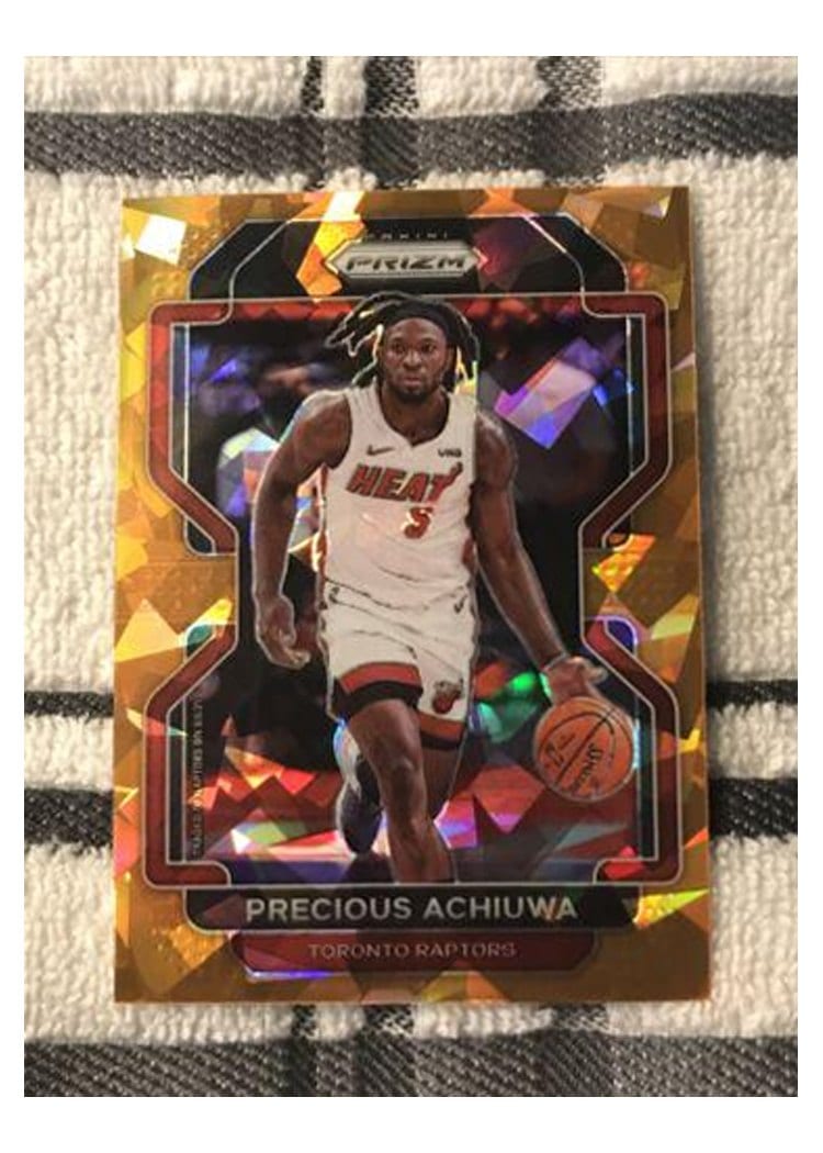 2021-22 Panini Prizm Base Set Precious Achiuwa #39 card