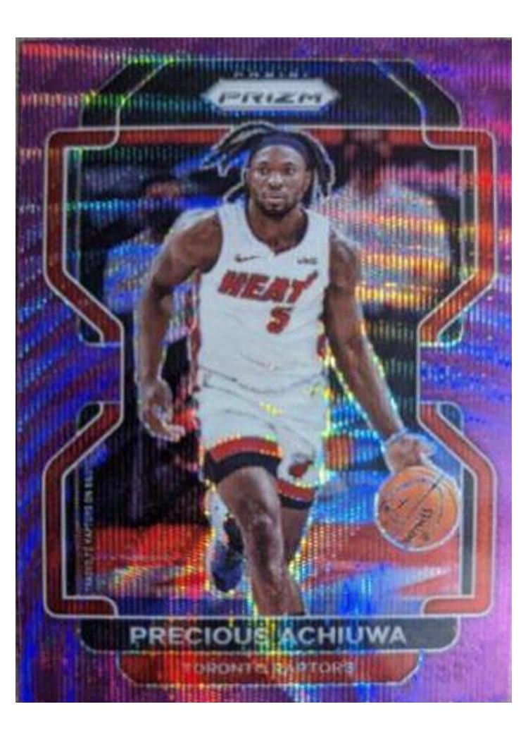 2021-22 Panini Prizm Base Set Precious Achiuwa #39 card
