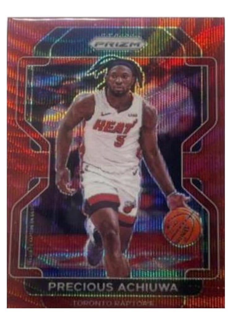 2021-22 Panini Prizm Base Set Precious Achiuwa #39 card
