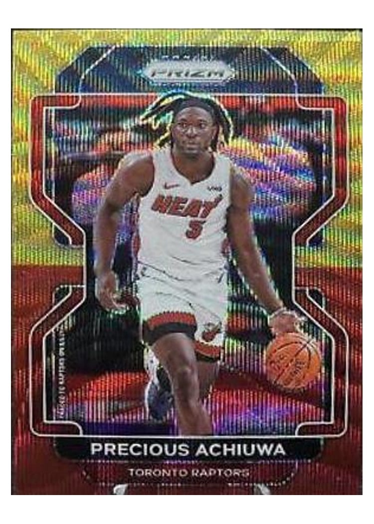 2021-22 Panini Prizm Base Set Precious Achiuwa #39 card