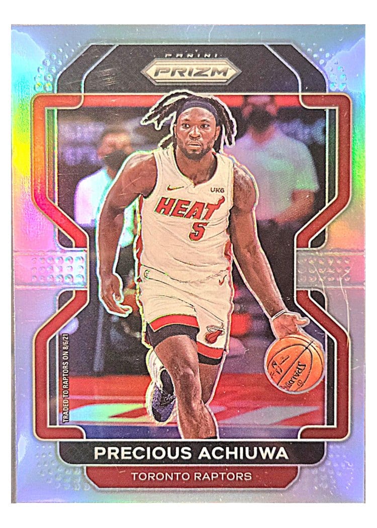 2021-22 Panini Prizm Base Set Precious Achiuwa #39 card