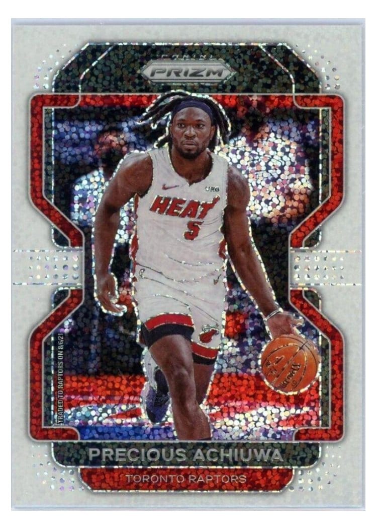 2021-22 Panini Prizm Base Set Precious Achiuwa #39 card