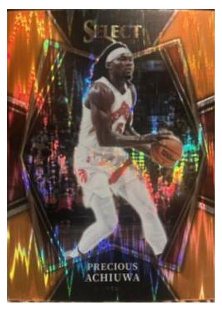 2021-22 Panini Select Base Set Precious Achiuwa #149 card