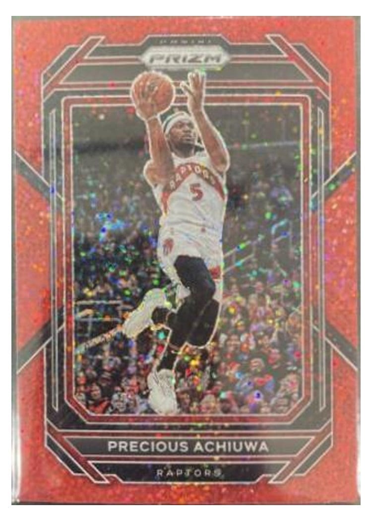 2022-23 Panini Prizm Base Set Precious Achiuwa #37 card