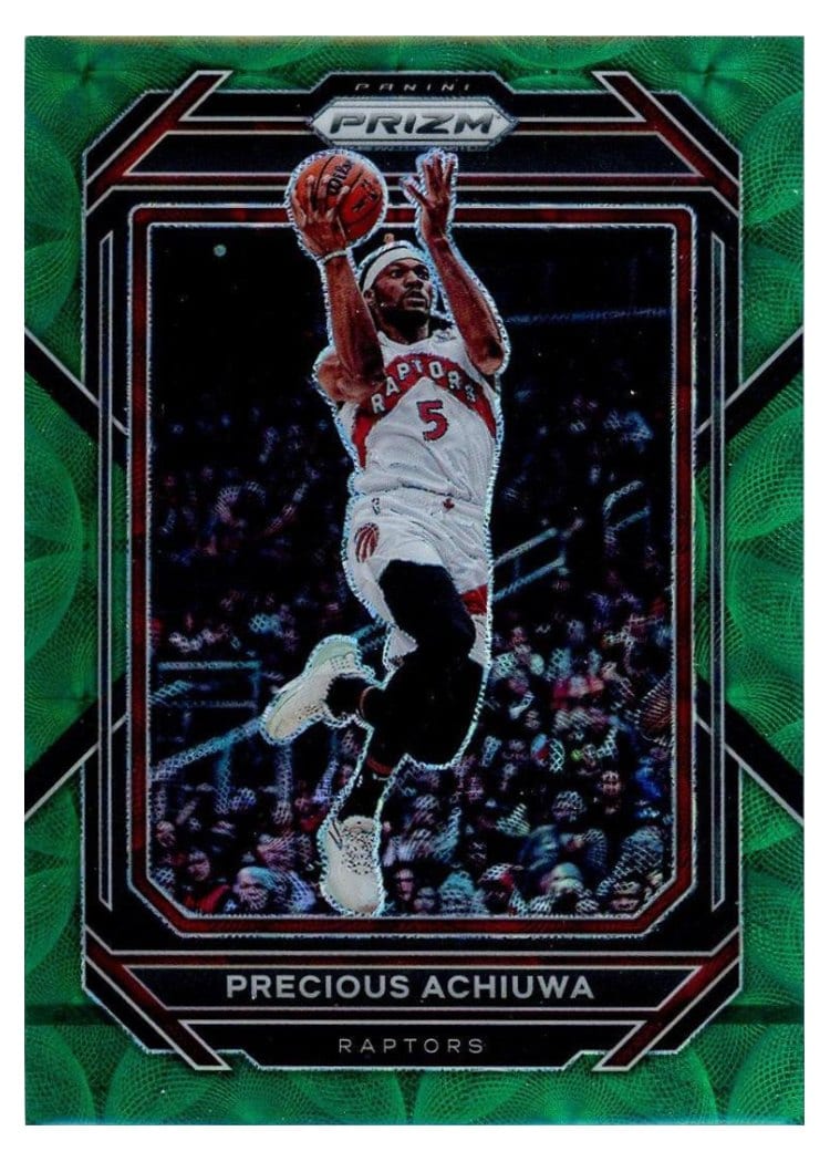2022-23 Panini Prizm Base Set Precious Achiuwa #37 card
