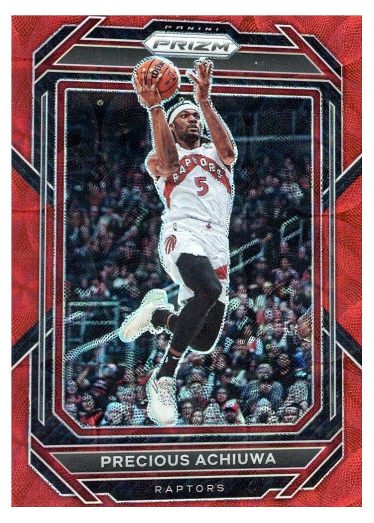 2022-23 Panini Prizm Base Set Precious Achiuwa #37 card