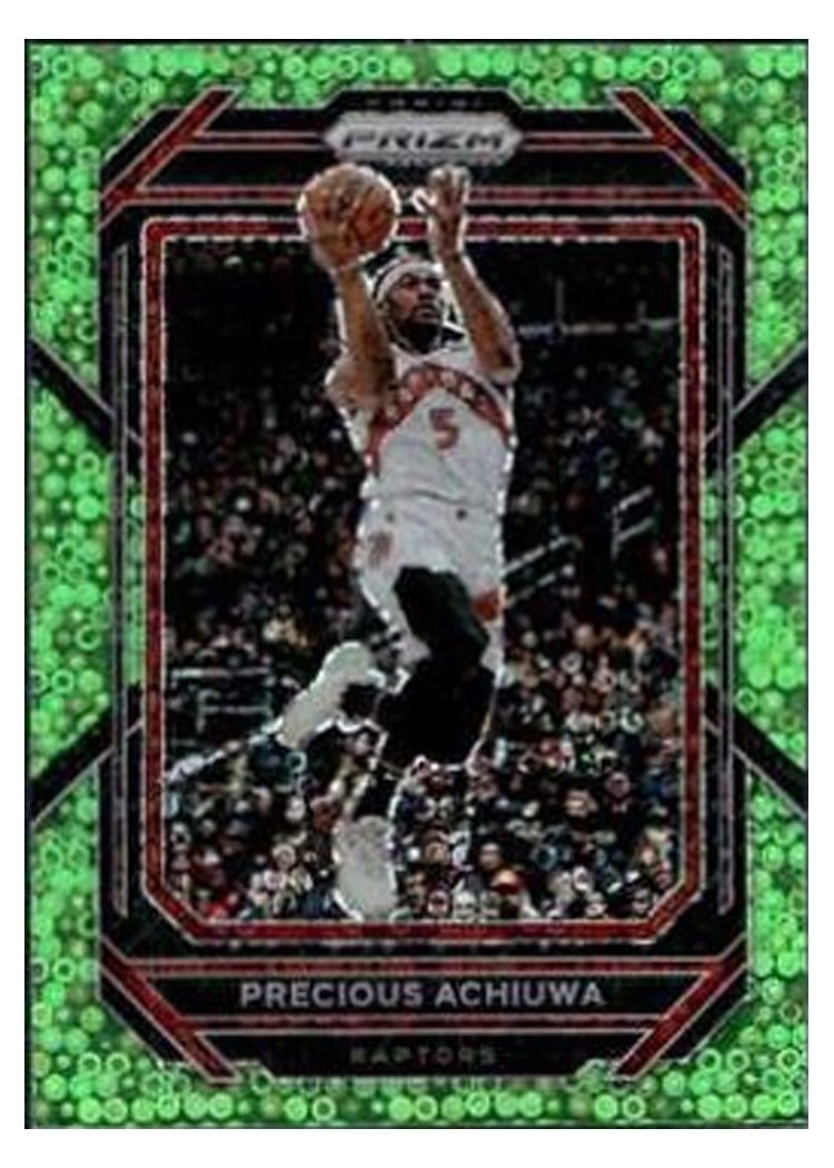 2022-23 Panini Prizm Base Set Precious Achiuwa #37 card