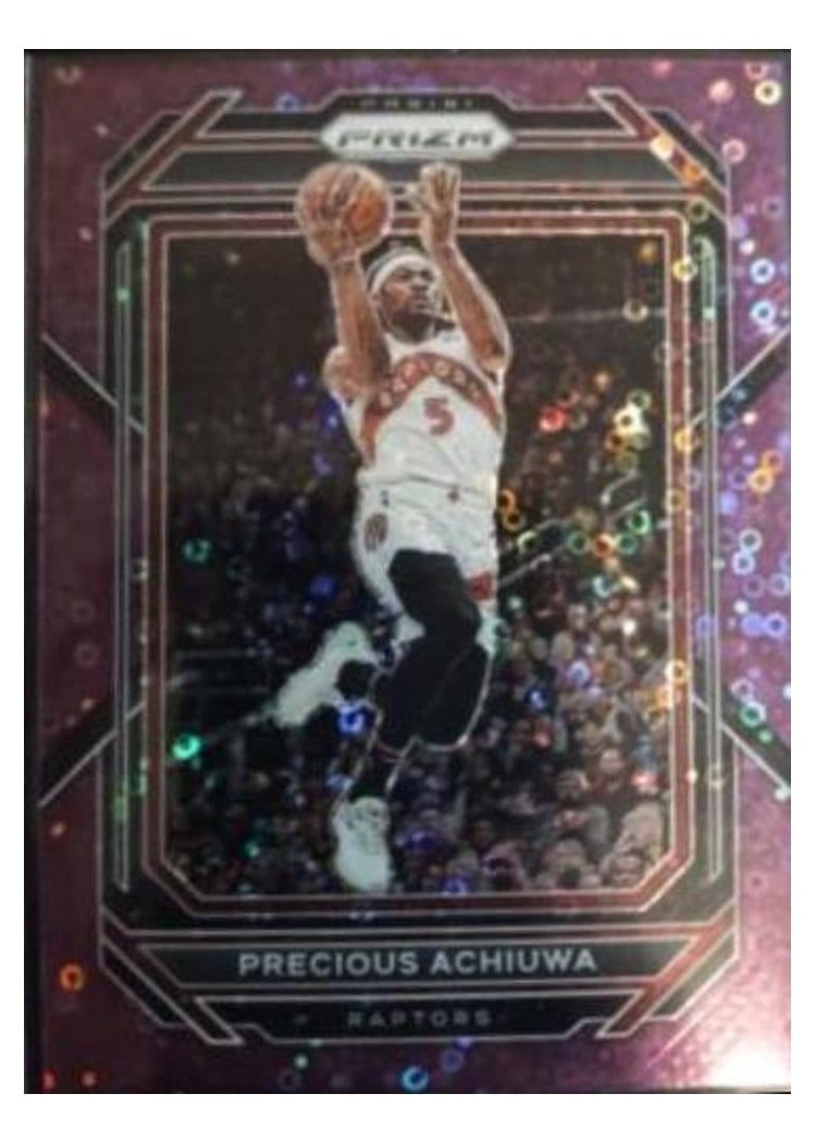 2022-23 Panini Prizm Base Set Precious Achiuwa #37 card