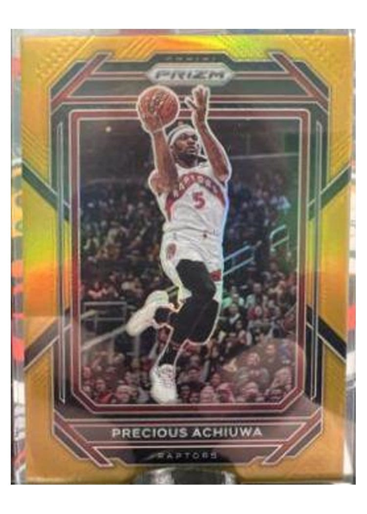 2022-23 Panini Prizm Base Set Precious Achiuwa #37 card