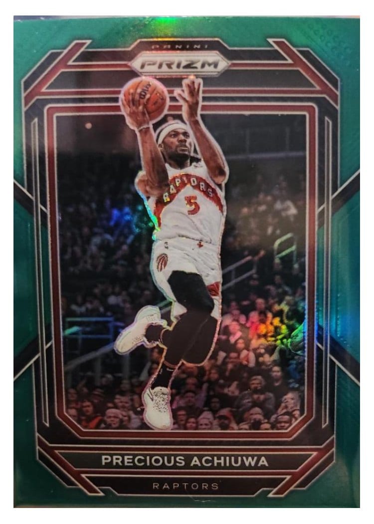2022-23 Panini Prizm Base Set Precious Achiuwa #37 card