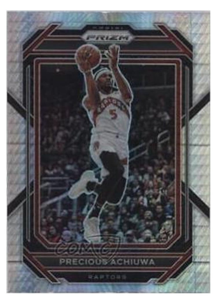 2022-23 Panini Prizm Base Set Precious Achiuwa #37 card