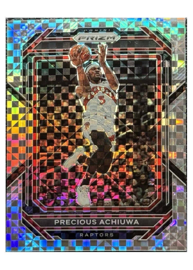 2022-23 Panini Prizm Base Set Precious Achiuwa #37 card