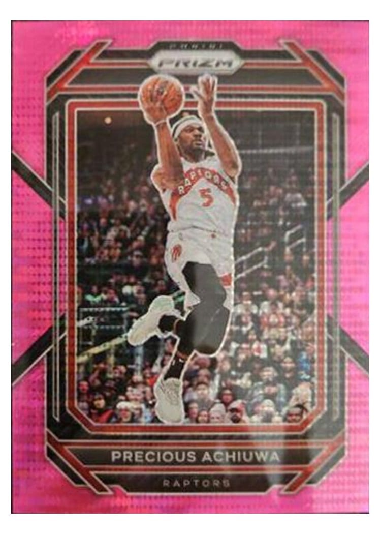 2022-23 Panini Prizm Base Set Precious Achiuwa #37 card