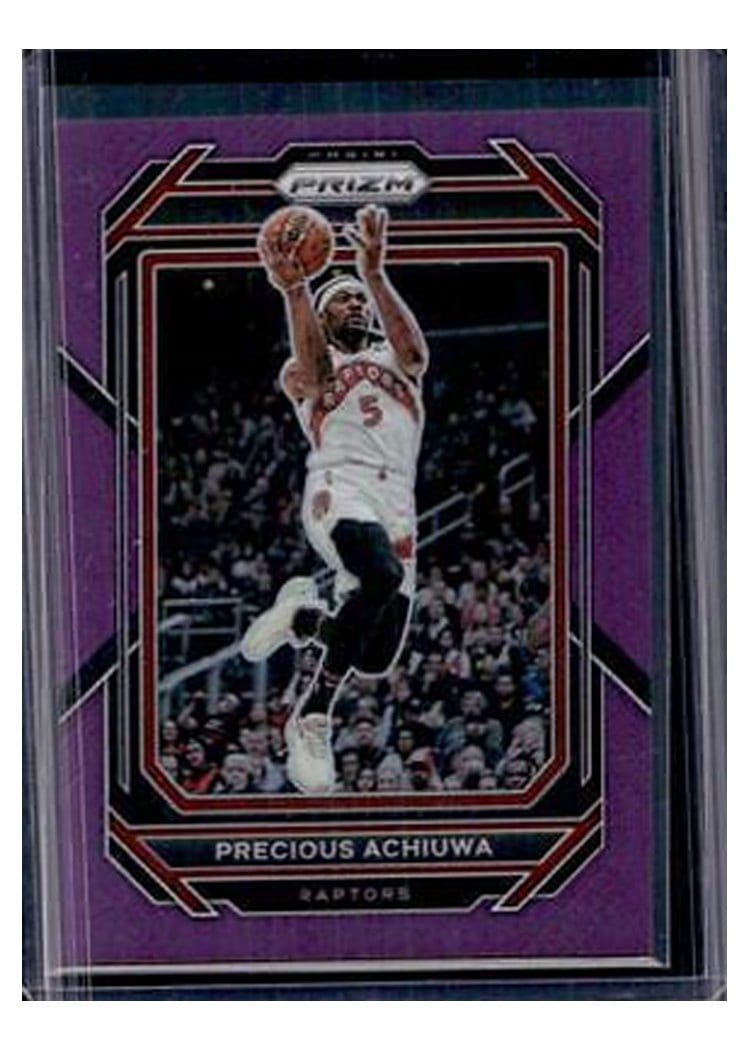2022-23 Panini Prizm Base Set Precious Achiuwa #37 card