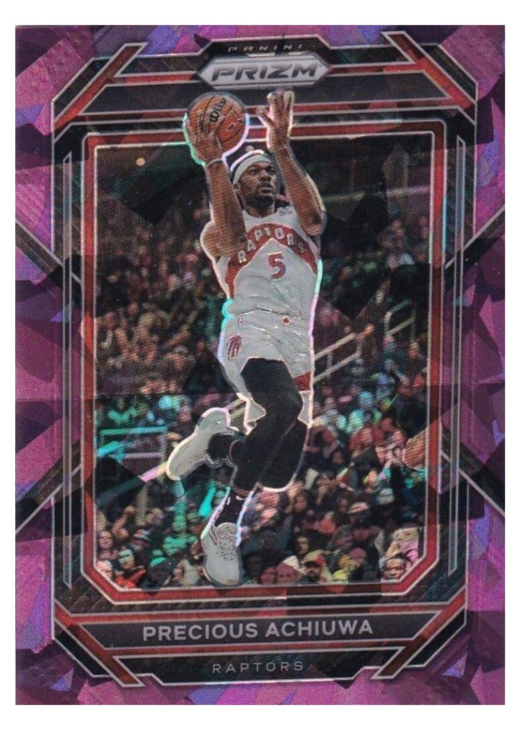 2022-23 Panini Prizm Base Set Precious Achiuwa #37 card