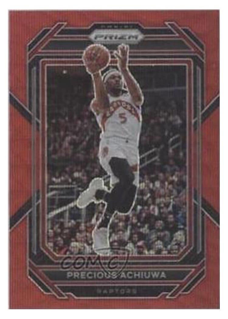 2022-23 Panini Prizm Base Set Precious Achiuwa #37 card