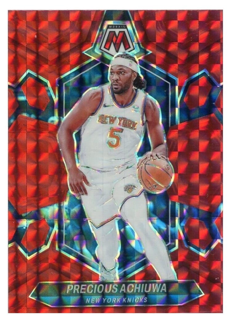 2023-24 Panini Mosaic Base Set Precious Achiuwa #34 card