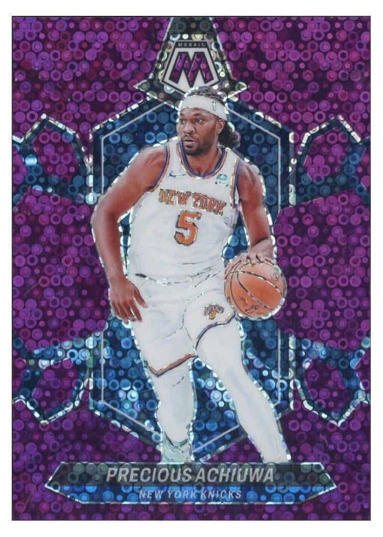 2023-24 Panini Mosaic Base Set Precious Achiuwa #34 card