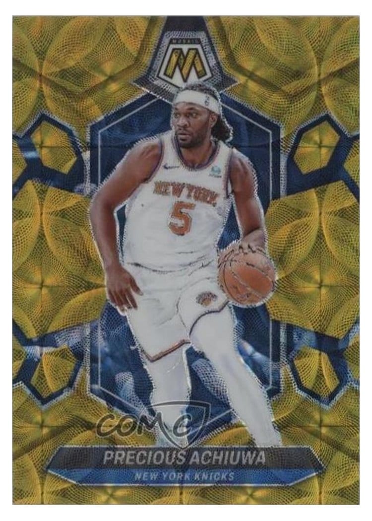 2023-24 Panini Mosaic Base Set Precious Achiuwa #34 card