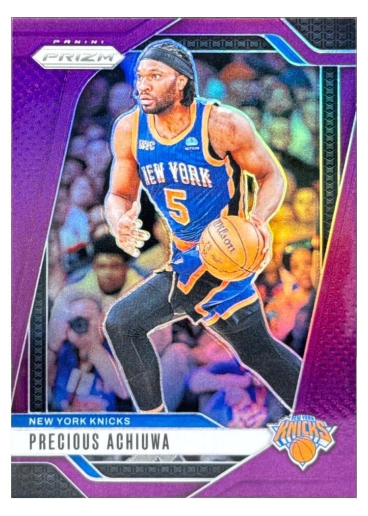 2024-25 Panini Prizm Base Set Precious Achiuwa #42 card