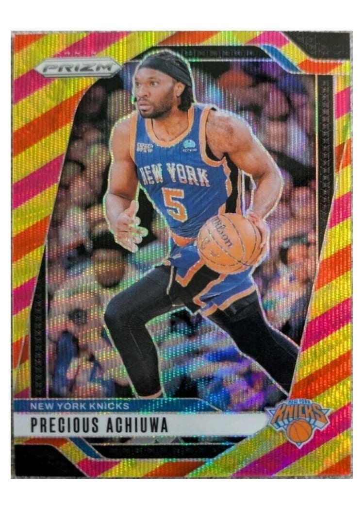 2024-25 Panini Prizm Base Set Precious Achiuwa #42 card