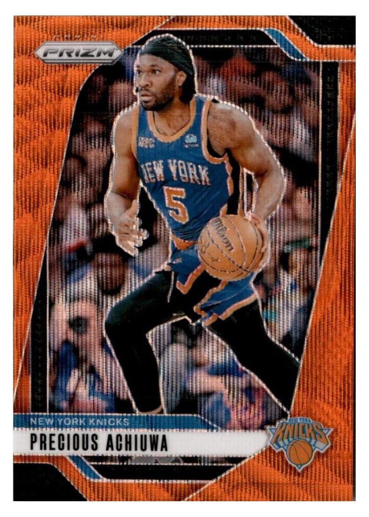 2024-25 Panini Prizm Base Set Precious Achiuwa #42 card