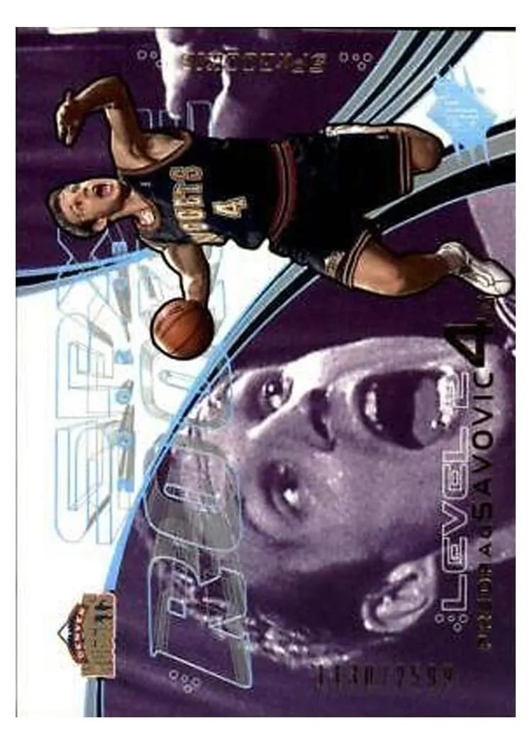 2002 Spx Predrag Savovic #140 card