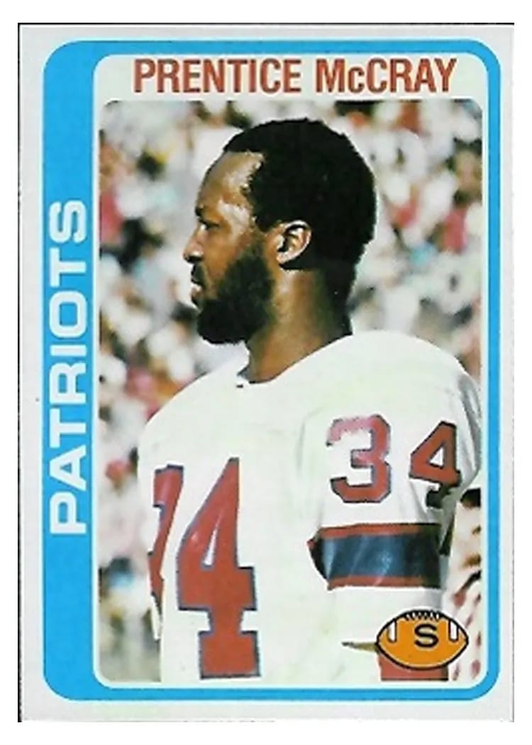 1978 Topps Prentice McCray #421 card