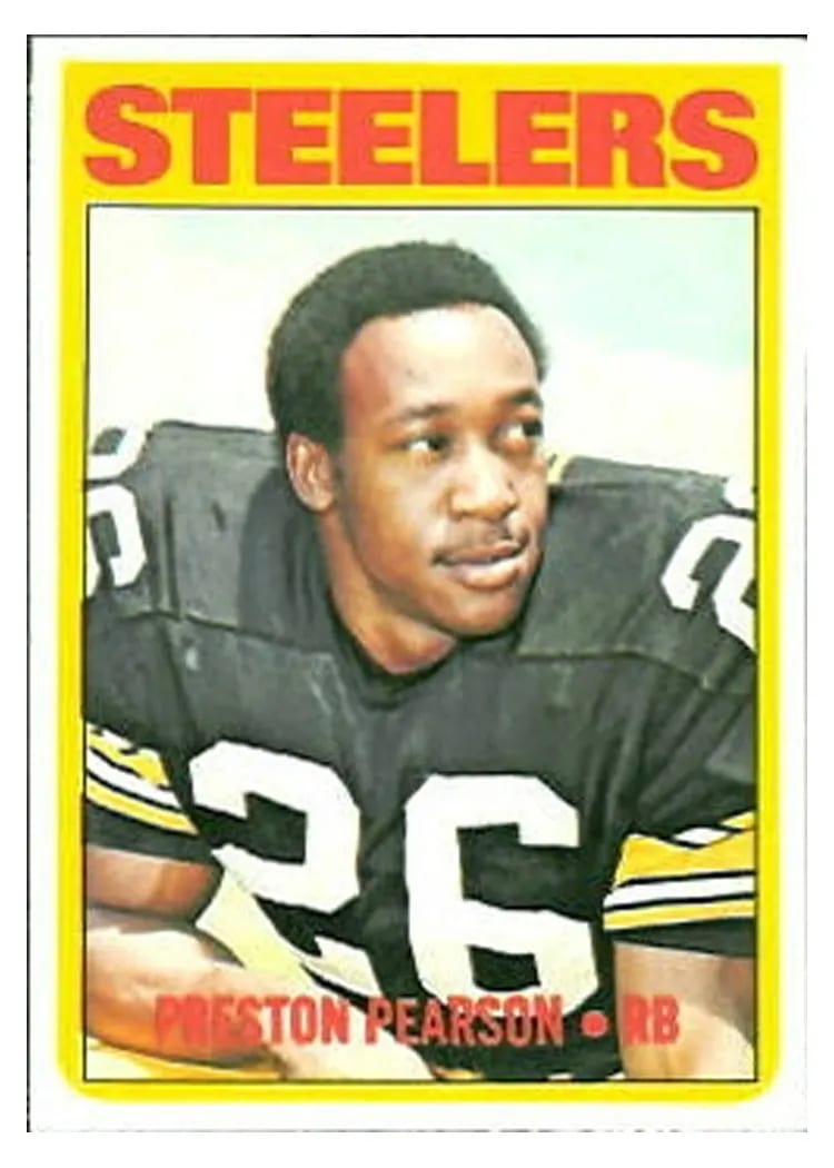 1972 Topps Preston Pearson #306 card