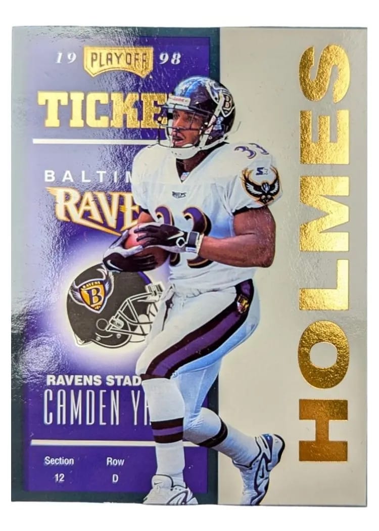 1998 Playoff Contenders Ticket Priest Holmes #5 card