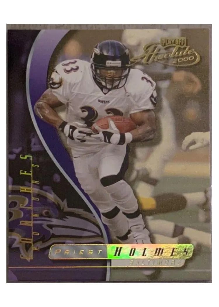 2000 Playoff Absolute Priest Holmes #9 card